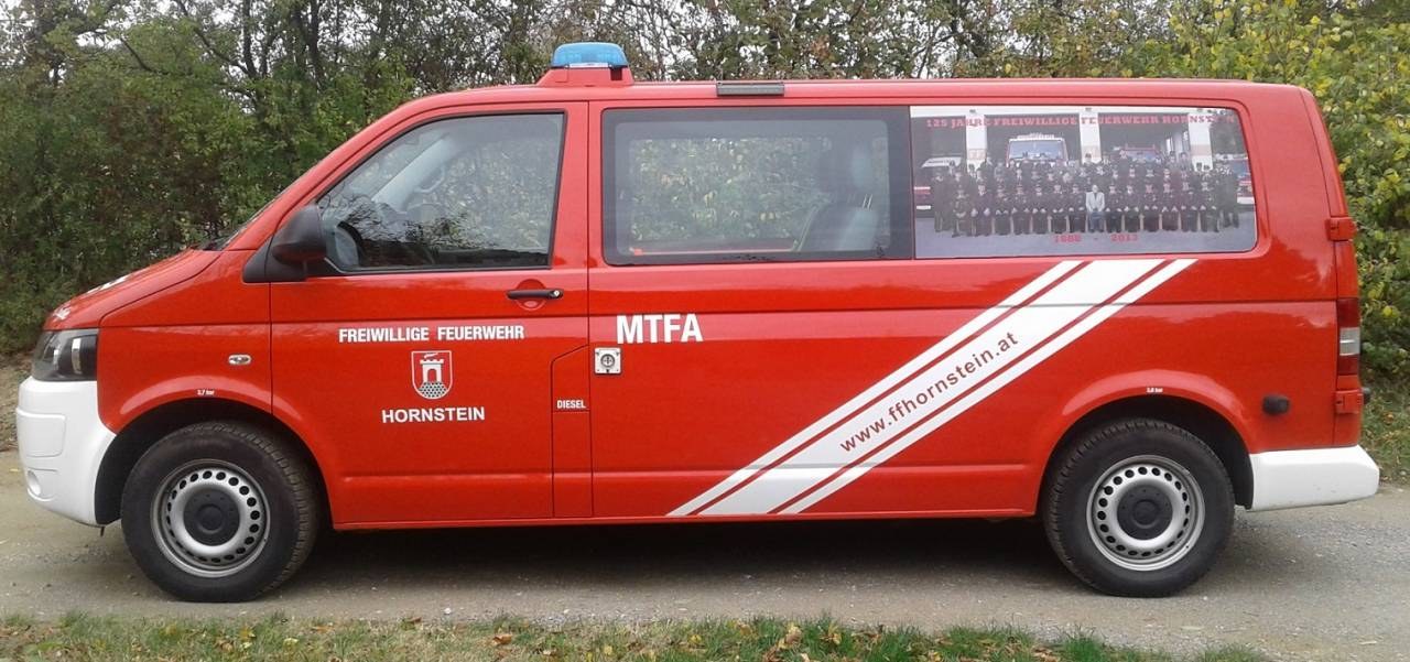MTFA – Mannschaftstransportfahrzeug der Freiwilligen Feuerwehr Hornstein