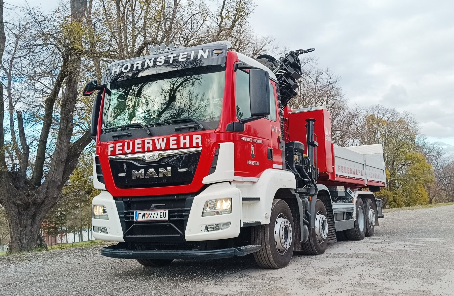 WLF-K – Wechselladerfahrzeug der Freiwilligen Feuerwehr Hornstein