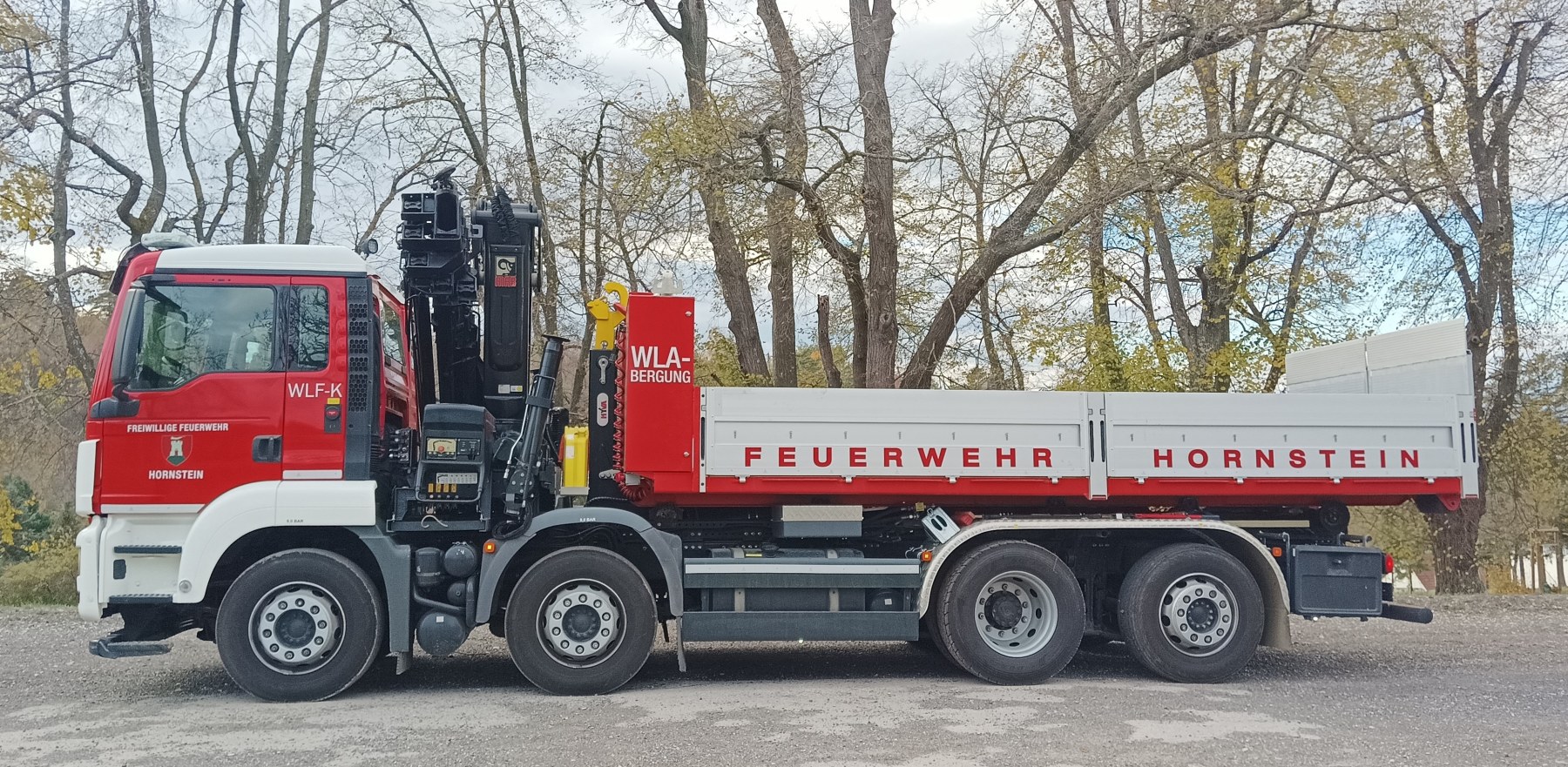 WLF-K – Wechselladerfahrzeug der Freiwilligen Feuerwehr Hornstein