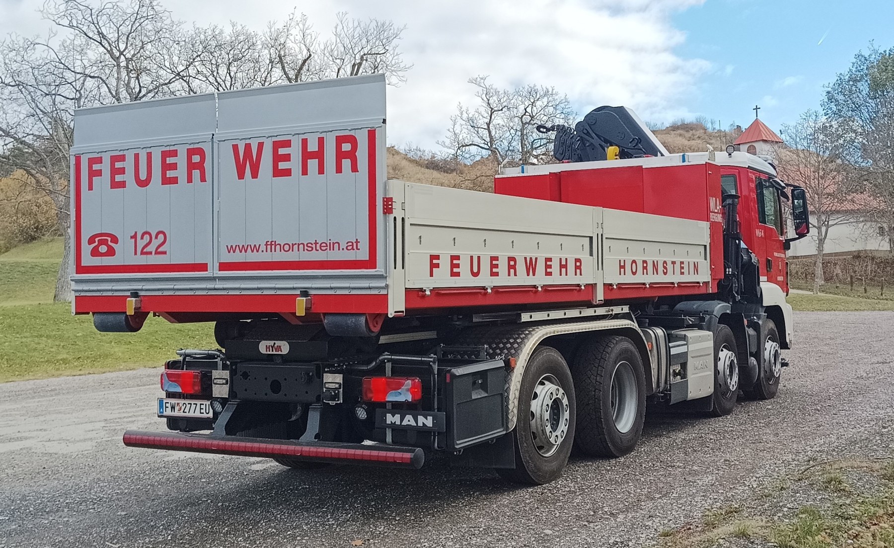WLF-K – Wechselladerfahrzeug der Freiwilligen Feuerwehr Hornstein