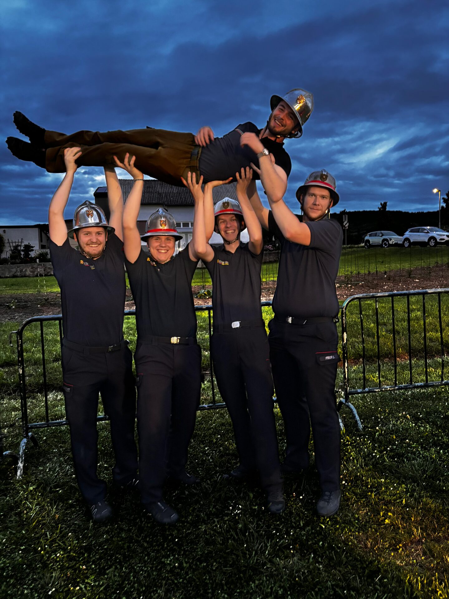 Wettkampfgruppe der Freiwilligen Feuerwehr Hornstein